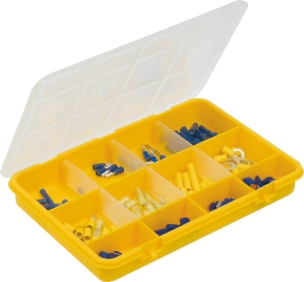 Mallette de rangement 12 cases modulables 260x170x40mm