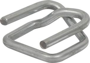 Boucles métalliques galvanisées 13mm pour feuillard textile - lot de 1000 pcs Boucles métalliques galvanisées 13mm pour feuillard textile - lot de 1000 pcs