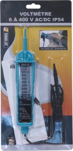 Voltmètre 6 à 400V AC/DC