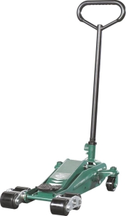 Cric rouleur 2T avec pédale et roues en PU 95/500mm longueur 800mm