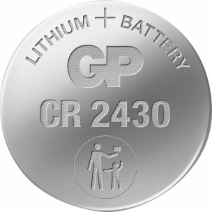 Pile bouton CR2430 lithium - lot de 10 blisters
