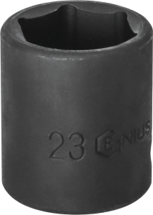 Douille à chocs 1/2" de 23mm - carte