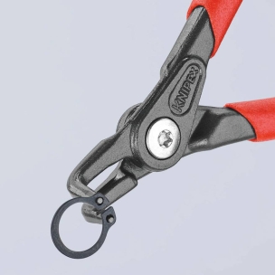 Pince coudée à 90° 165mm pour circlips extérieur 19/60mm - carte