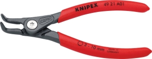 Pince coudée à 90° 125mm pour circlips extérieur 3/10mm - carte
