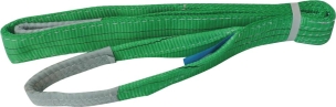 Elingue plate avec boucles 60mm 2T 1,5m vert - lot 20 pcs