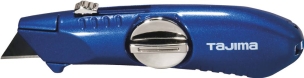 Couteau 19mm métallique lame trapézoïdale 3 positions - blister