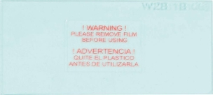 Protections intérieures pour réf. 05562-05567-05568 - 98x47x1mm - lot de 10 pcs