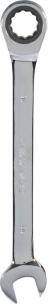 Clé mixte droite à cliquet de 16mm 72 dents - carte