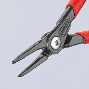 Pince droite 140mm pour circlips extérieur 3/10mm