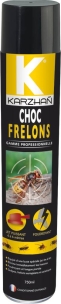 Insecticide CHOC GUEPES-FRELONS - lot de 12 aérosols de 750ml
