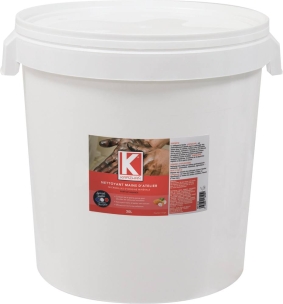 Nettoyant mains d'atelier rouge parfum amande - lot de 2 seaux de 30L