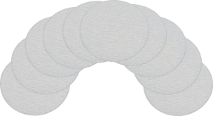 Disque abrasif de ponçage Ø 76,2mm grain 320 - lot de 10 pcs