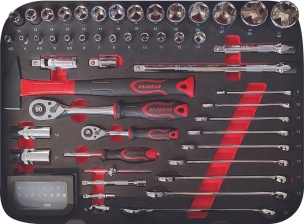 Mallette de dépannage sur roues 148 outils 1/4" - 1/2"