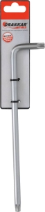 Clé mâle coudée Torx® extra longue T50 - carte