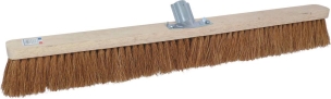 Balai coco d'atelier 800x60mm douille de 28mm à pointer - lot de 6 pcs