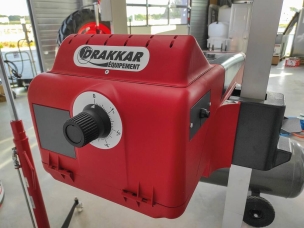 Réglophare mobile à double visée laser