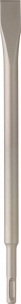 Burin plat SDS+ Larg 20mm long 250mm- Clip attache de 1 pièce