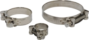 Collier à tourillons acier inox 20mm de 32 à 35mm