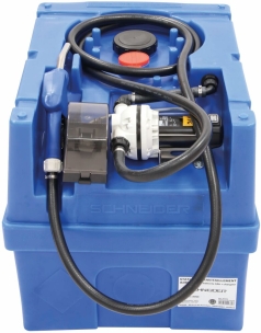 Cuve de ravitaillement AdBlue® 200L sur batterie avec pompe 35 l/min nue sans batterie