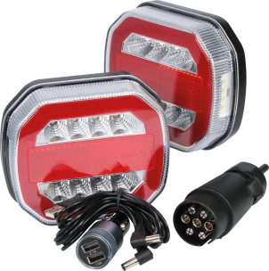 Kit de signalisation arrière LED 12V magnétique WIFI - lot de 10 pcs