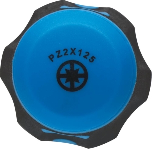 Tournevis Pozidriv® avec écrou PZ2 125mm - carte