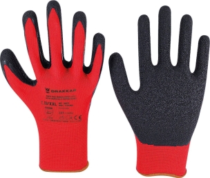 Gants tous travaux enduit latex T11 - carte