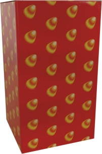 Gyrophare halogène H1 12V goutte d'eau magnétique orange Gyrophare halogène H1 12V goutte d'eau magnétique orange