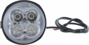 Phare de travail rond compact LED encastré 1500 lumens