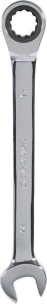 Clé mixte droite à cliquet de 14mm 72 dents - carte