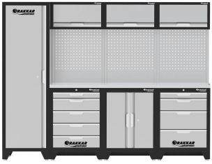 Mobilier d'atelier 4 éléments inox Mobilier d'atelier 4 éléments inox