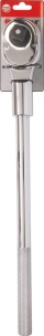 Cliquet 3/4" 24 dents réversible 500mm avec bouton poussoir - carte