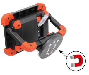 Projecteur LED 10W 1000 lumens rechargeable incassable portable