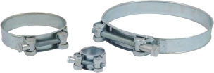 Collier à tourillons acier zingué 20mm de 29 à 31mm