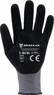 Gants de manutention 100% enduit nitrile T10