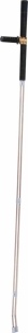 Lance double 2m avec raccord sans buse pour nettoyeurs HP