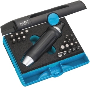 Coffret de 23 tournevis à frapper pour embouts