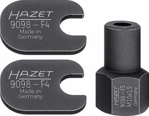 Jeu d'adaptateurs pour vis de serrage sur essieu multi direction VW/AUDI - lot de 3 pcs