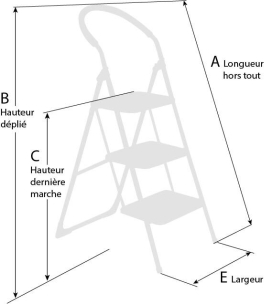Escabeau 6 marches Escabeau 6 marches