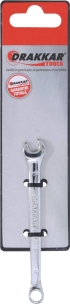Clé mixte de 6mm full polish - carte
