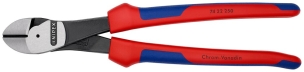 Pince coupante démultipliée 250mm coudée a 25°