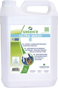 Lessive liquide extra concentrée hypoallergénique ECOLABEL - lot de 2 bidons de 5L