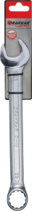 Clé mixte de 22mm tête polie - carte