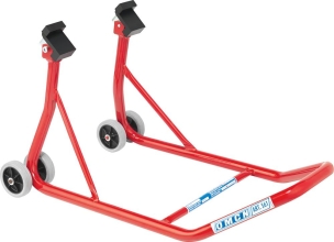 Chevalet de stationnement moto pour roue avant