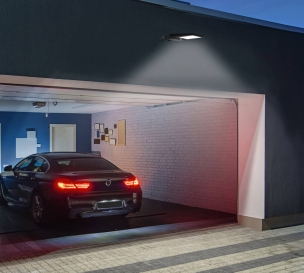 Lampadaire solaire LED 3000 lumens 25W avec détecteur