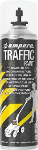 Peinture de traçage de lignes permanent noir - lot de 12 aérosols 650ml