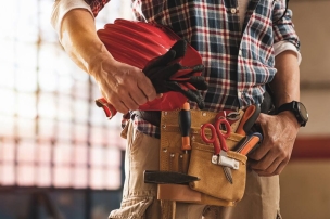 Ceinture porte-outils poche simple 5 compartiments