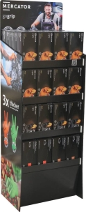 Présentoir de 92 boîtes de gants nitrile