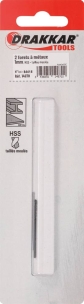 Foret à métaux HSS 1mm - blister de 2 pcs