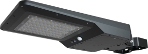 Lampadaire solaire LED 6000 lumens 40W avec détecteur et télécommande