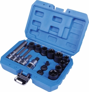 Douilles pour étriers de freins - coffret de 17 pcs